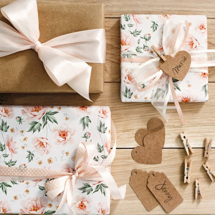 Satijn Lint Wit Pastel 25mm 25m van Partydeco koop je bij Partywinkel