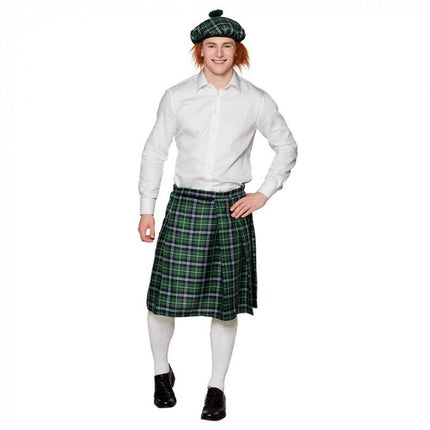 Schotse Kilt Groen van Boland koop je bij Partywinkel