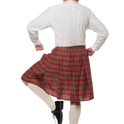 Schotse Man Kostuum - One - Size van Partychimp koop je bij Partywinkel