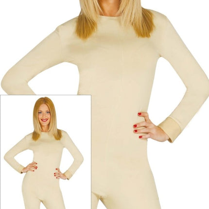 Second Skin Pak Perzikkleur Dames van Fiestas Guirca koop je bij Partywinkel