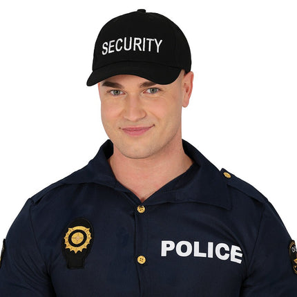 Security Pet Zwart van Fiestas Guirca koop je bij Partywinkel