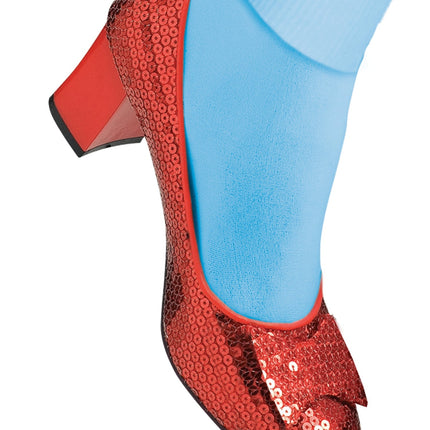 Sequin Dorothy Shoes Rood Pailletten