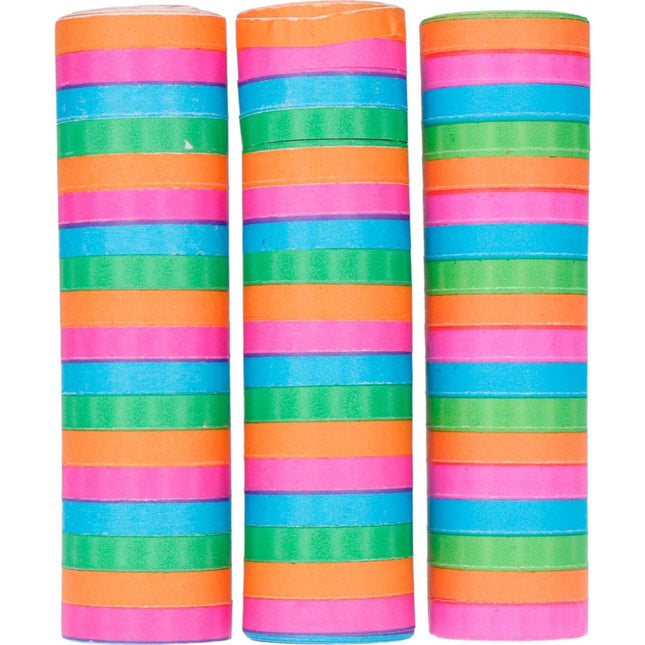 Serpentine Felle Kleuren - 3 stuks van Folat koop je bij Partywinkel
