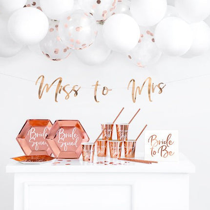 Servetten Bride To Be 33cm 20st van Partydeco koop je bij Partywinkel