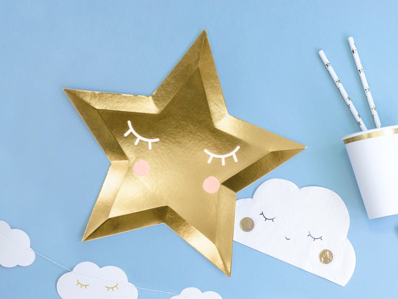 Servetten Wolk 16cm 20st van Partydeco koop je bij Partywinkel