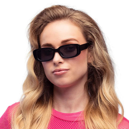 Set 2 Partybrillen Techno (zwart en roze) van Boland koop je bij Partywinkel
