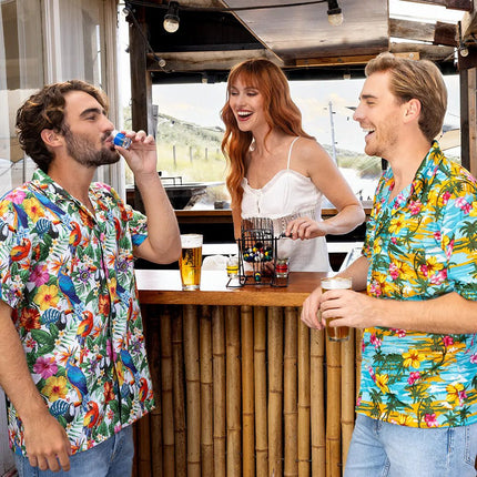 Set drankspel Bingo shots (metalen bingo rad, 48 balletjes, 6 glazen shotglaasjes) van Boland koop je bij Partywinkel