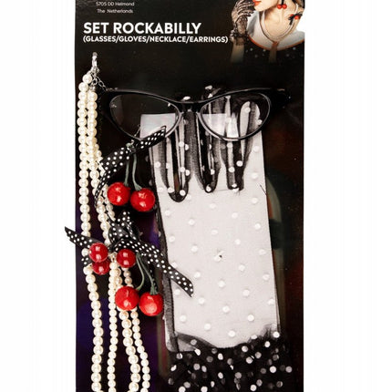 Rock N Roll 50S Accessoireset 4 delig van Wilbers & Wilbers koop je bij Partywinkel