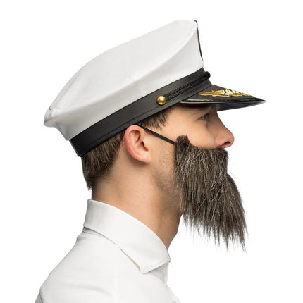 Set Sea captain (pet, baard en pijp) van Boland koop je bij Partywinkel