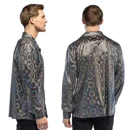 Shirt Lumi zilver van Boland koop je bij Partywinkel