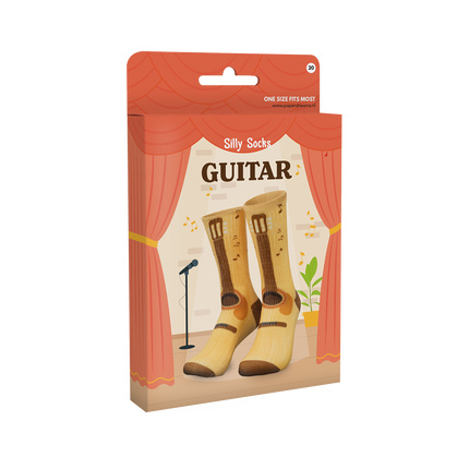 Grappige Sokken Gitaar