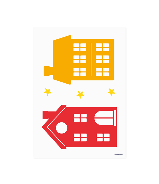 Sinterklaas Raamstickers van Paper Dreams koop je bij Partywinkel