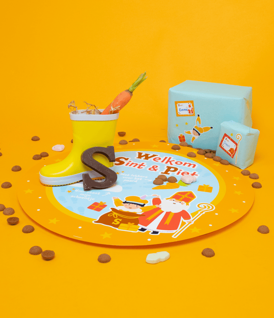 Sinterklaas Schoenzetmat 50cm van Paper Dreams koop je bij Partywinkel