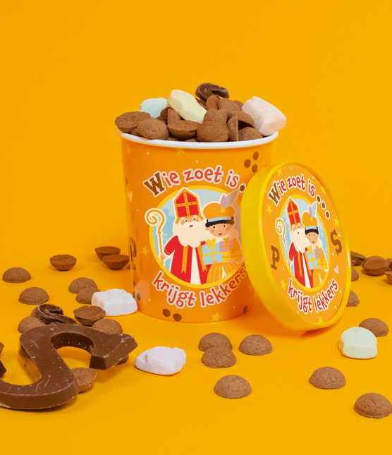 Sinterklaas Snoepbakje 14cm van Paper Dreams koop je bij Partywinkel