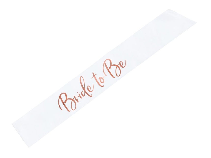 Sjerp Bride To Be Rose Goud 75cm van Partydeco koop je bij Partywinkel