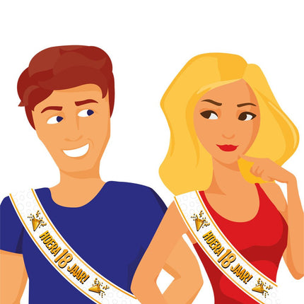 Sjerp Hoera 18 Jaar van Paper Dreams koop je bij Partywinkel