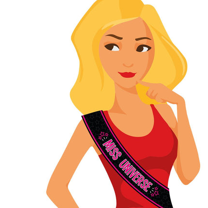 Sjerp Miss Universe van Paper Dreams koop je bij Partywinkel