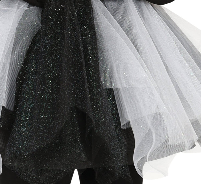 Skelet Halloween Jurk Dames Zwart van Fiestas Guirca koop je bij Partywinkel