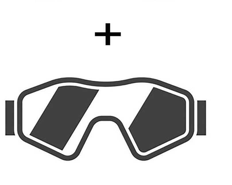 80's Skipak met Bril Vintage Freestyle