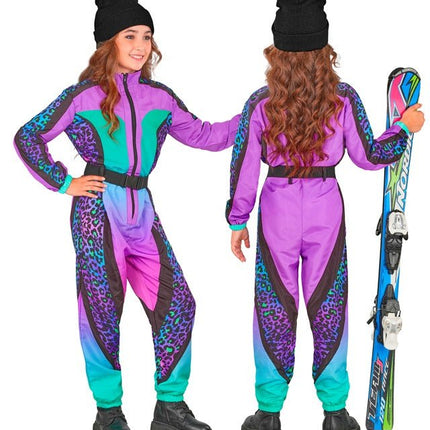 Skier Snowboarder Luipaard Multi Kind van Widmann koop je bij Partywinkel