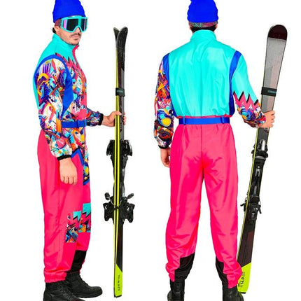 Skier/Snowboarder Roze/Lichtblauw Dames/Heren van Widmann koop je bij Partywinkel