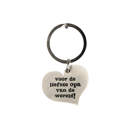Sleutelhanger Opa 10cm van Paper Dreams koop je bij Partywinkel