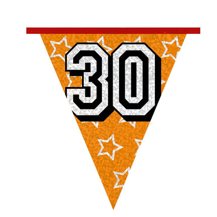 Slingers 30 Jaar Glitter 8m van Boland koop je bij Partywinkel