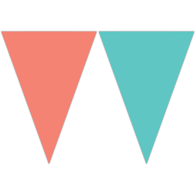 Slingers Rood/Groen 2,3m van Procos koop je bij Partywinkel