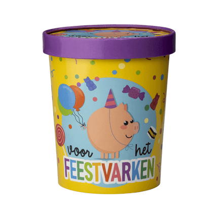 Snoepbakje Feestvarken 12cm van Paper Dreams koop je bij Partywinkel