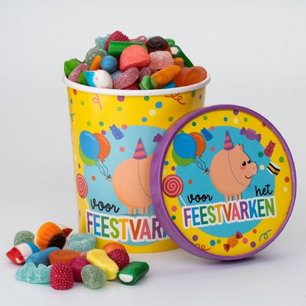 Snoepbakje Feestvarken 12cm van Paper Dreams koop je bij Partywinkel