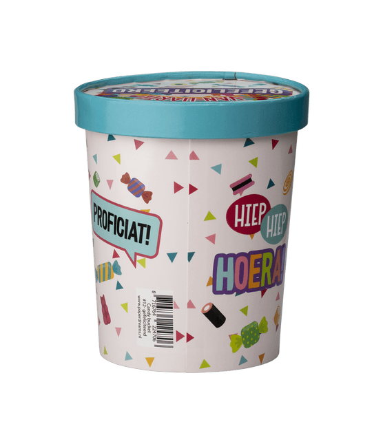 Snoepbakje Gefeliciteerd 12cm van Paper Dreams koop je bij Partywinkel