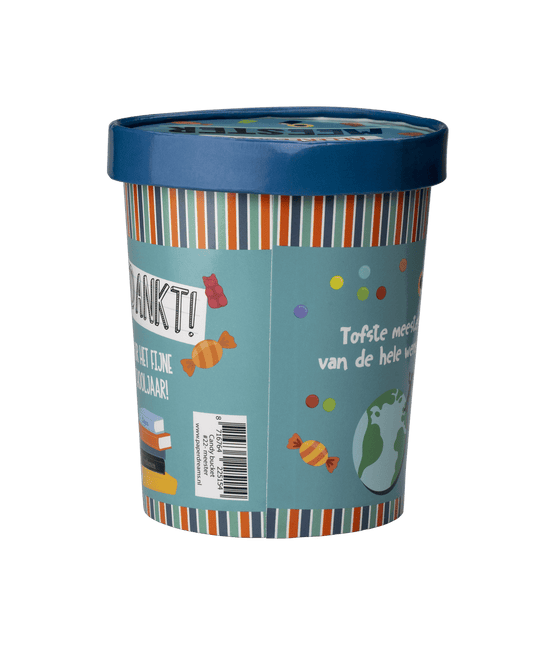 Snoepbakje Meester 12cm van Paper Dreams koop je bij Partywinkel