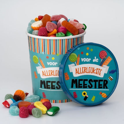 Snoepbakje Meester 12cm van Paper Dreams koop je bij Partywinkel