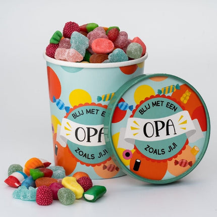 Snoepbakje Opa 12cm van Paper Dreams koop je bij Partywinkel