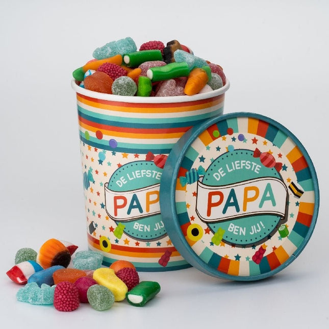 Snoepbakje Papa 12cm van Paper Dreams koop je bij Partywinkel