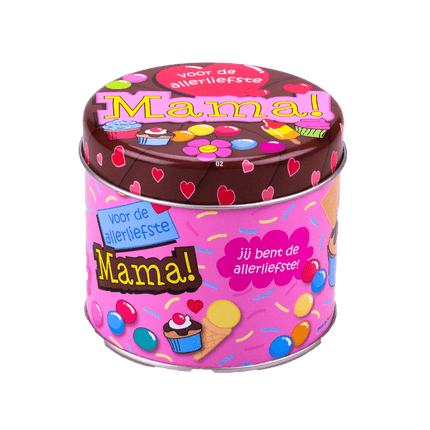 Snoepblik Mama 9cm van Paper Dreams koop je bij Partywinkel