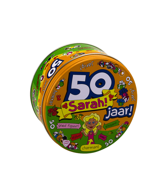 Snoeptrommel Sarah 14cm van Paper Dreams koop je bij Partywinkel