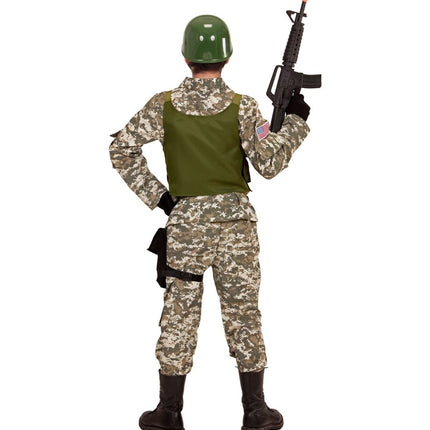 Soldaat Kostuum Groen Kind van Widmann koop je bij Partywinkel