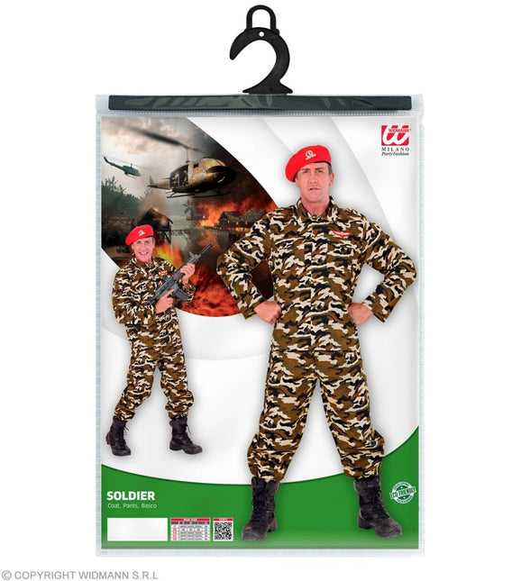 Soldaat Kostuum Heren 3 delig van Widmann koop je bij Partywinkel