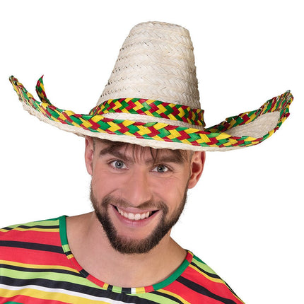 Sombrero Fiesta 48cm van Boland koop je bij Partywinkel