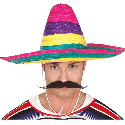 Sombrero Gekleurd Deluxe 50cm van Fiestas Guirca koop je bij Partywinkel