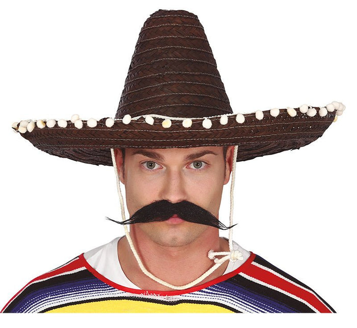 Sombrero Zwart 50cm van Fiestas Guirca koop je bij Partywinkel