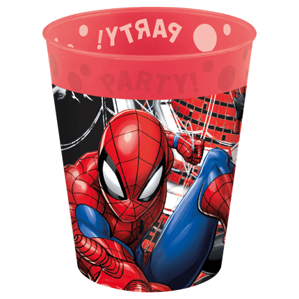 Spiderman Bekers 250ml 4st van Procos koop je bij Partywinkel