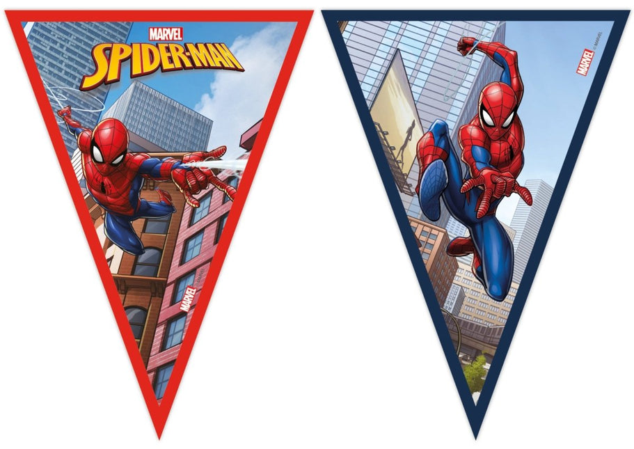 Spiderman Vlaggenlijn 2,3m van Procos koop je bij Partywinkel