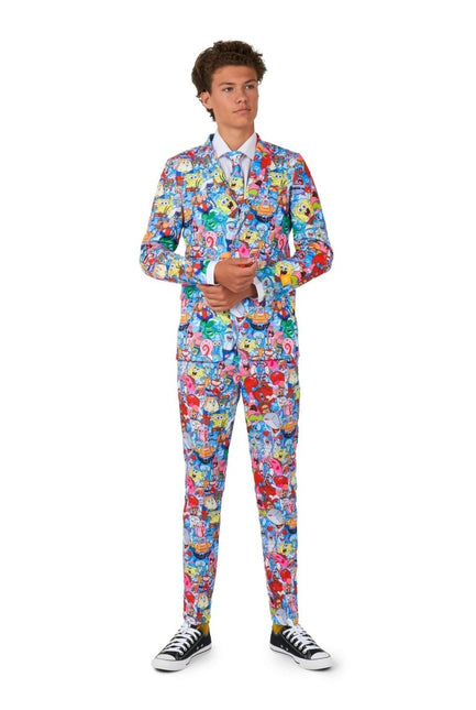 SpongeBob Frenzy Pak Jongen Tiener OppoSuits van OppoSuits koop je bij Partywinkel