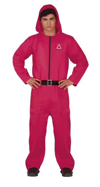 Squid Game Kostuum Jongens Rood van Fiestas Guirca koop je bij Partywinkel