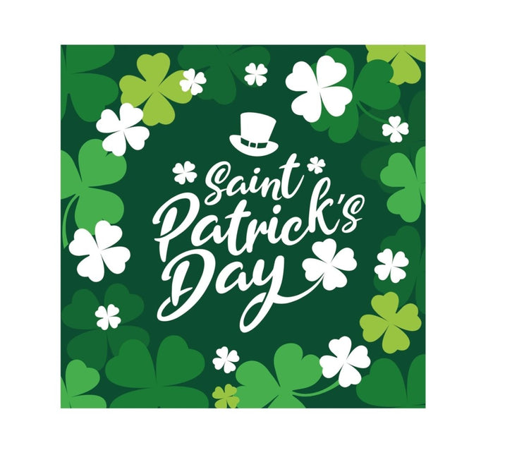 St. Patrick'S Day Servetten 33cm 12st van Fiestas Guirca koop je bij Partywinkel