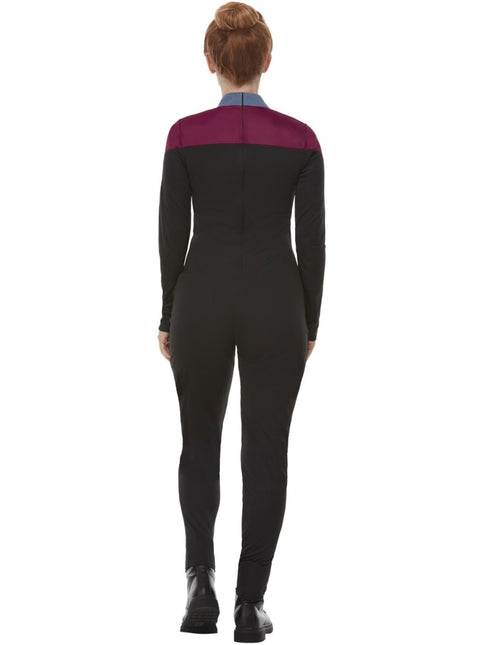 Star Trek, Voyager Command Uniform, Maroon Dames van Smiffys koop je bij Partywinkel