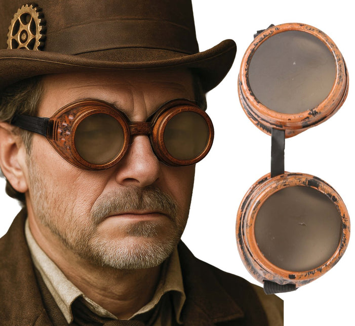 Steampunk Bril van Fiestas Guirca koop je bij Partywinkel