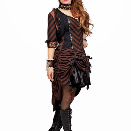Steampunk Jurk Dames Steampunk van Wilbers & Wilbers koop je bij Partywinkel